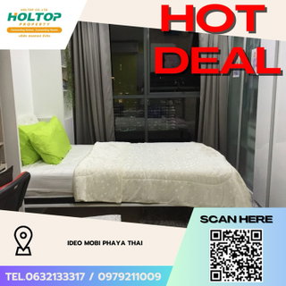 รูปภาพ #Z4237💥 200169🔥 Condo for Rent: Ideo Mobi Phaya Thai