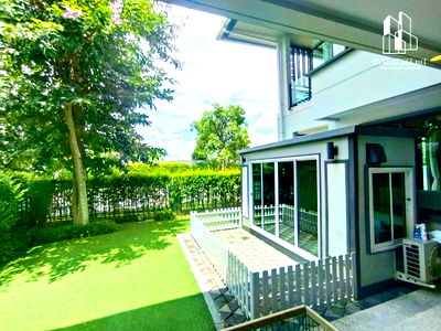 บ้านเดี่ยว รร.ฤทธิยะวรรณาลัย 2 : ขายบ้านเดี่ยว 2 ชั้น โครงการบุราสิริ วัชรพล โดยแสนสิริ ทำเลถนนเมน หน้าบ้านไม่ชนใคร ให้ความเป็นส่วนตัวสูง