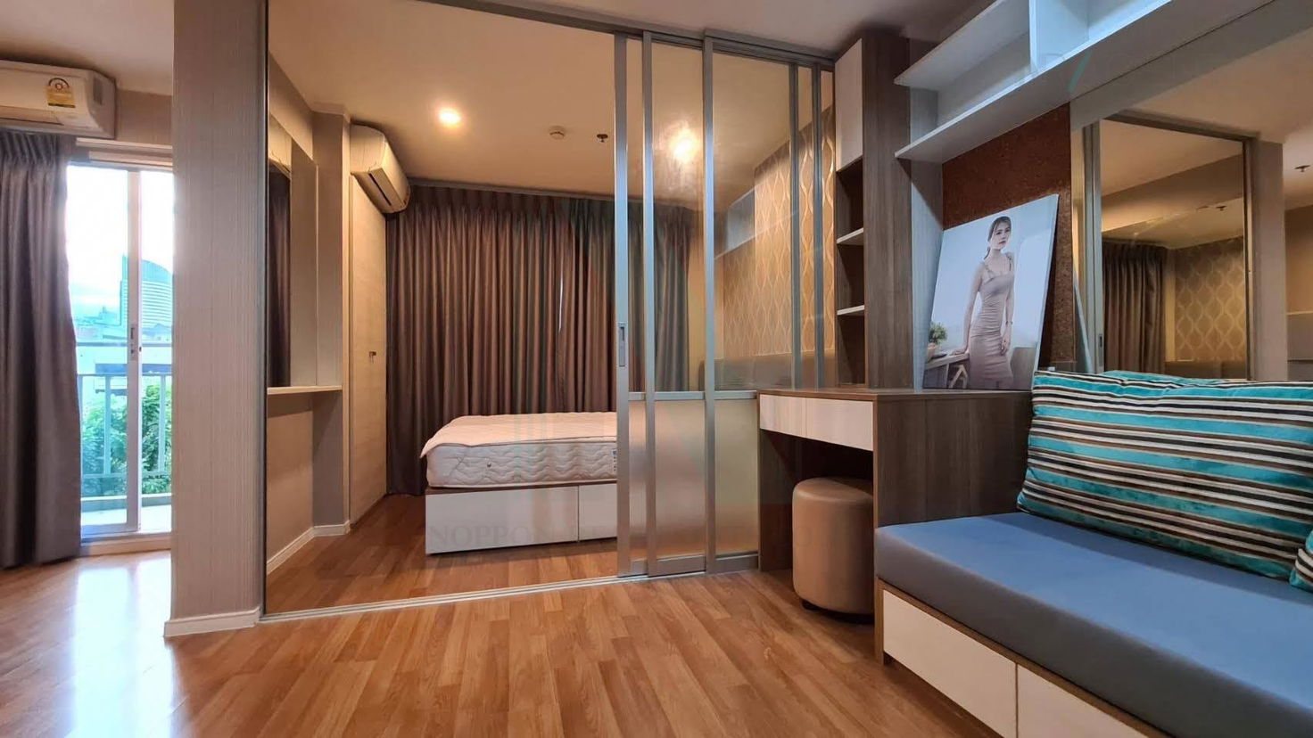 picture For Sell Condo LUMPINI PARK RAMA 9 - RATCHADA Building A, Floor 4,1 bed room, Room size 26.00 sqm - 3/8