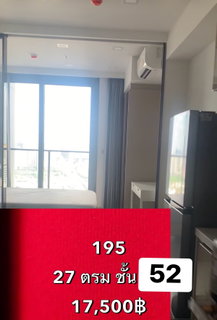 รูปภาพ 🔥One9five Asoke Rama9🔥Fully furniture , Floor 52 , ready to move in //Ask more info Lineofficial:@Promptyou