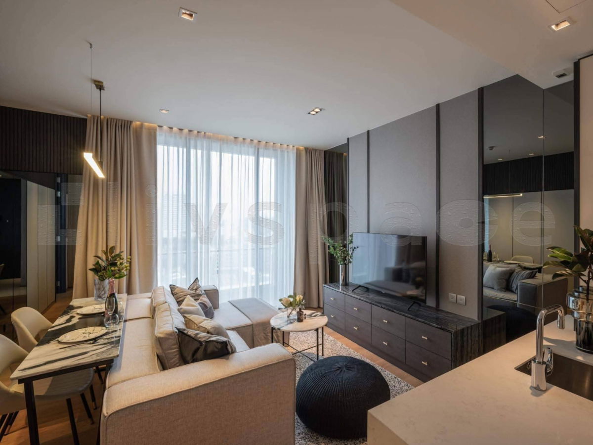 picture ▚ LF148ツ For Rent: BEATNIQ Sukhumvit 32 – 1 Bed 55 sqm 🥇 Ultra Luxury Design! | Newly Renovated | Large Unit | Short-Term Contract Negotiable! - 1/7