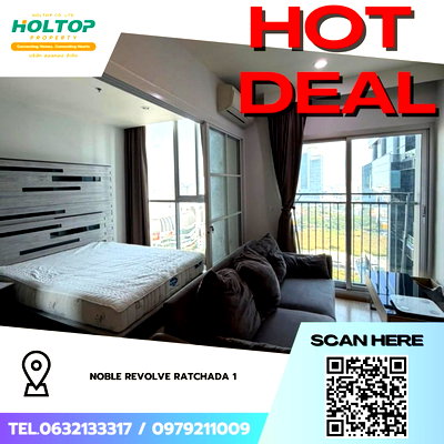 Condos for rent : #Z4238💥 200169 🔥 Condo for Rent: Noble Revolve Ratchada 1