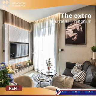 รูปภาพ The Extro Phayathai–Rangnam ⭐ Beautifully decorated room with modern built-in furniture, cozy and stylish 💖 Near BTS Victory Monument