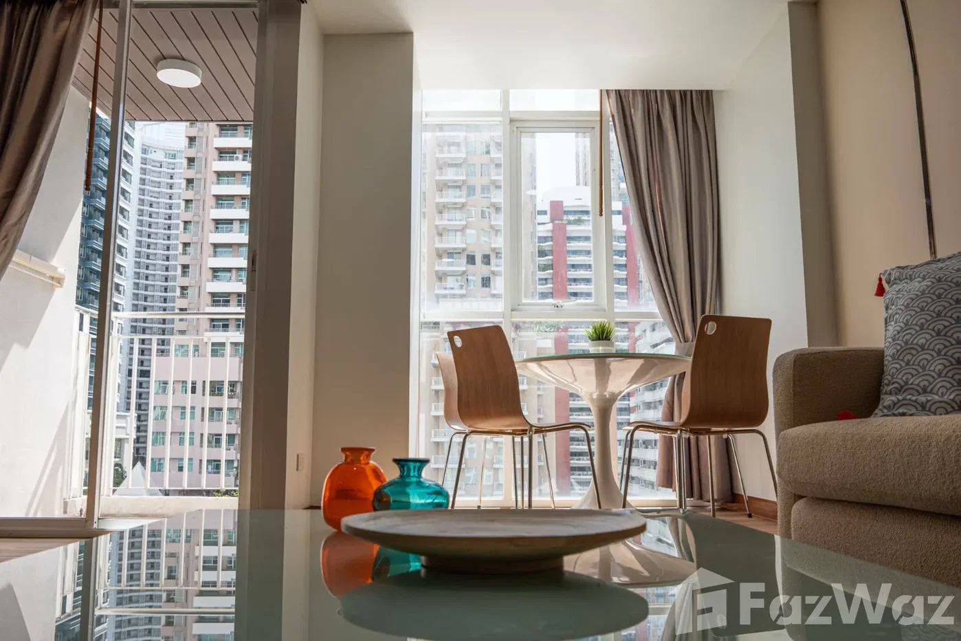 รูป คอนโดให้เช่า 2 ห้องนอน ในโครงการ เออร์บาน่า หลังสวน 36929 - รูปที่ 2/9