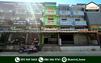 อาคารพาณิชย์ เซ็นทรัล พลาซ่า บางนา : อาคารพาณิชย์ 3.5 ชั้น ซอยอยู่สุข 23 บางเมือง - สมุทรปราการ รีโนเวทแล้ว สภาพดี