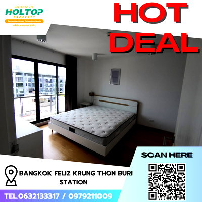 Condos for rent : #R8999 🎉 210169 Condo for Rent: Bangkok Feliz Krung Thon Buri Station