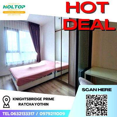 Condos for rent : #R8990 🎉 210169 Condo for Rent: KnightsBridge Prime Ratchayothin
