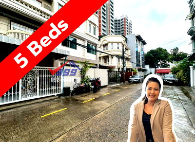 ทาวน์โฮม เขตยานนาวา : ขาย ทาว์นโฮม 3 ชั้น 5 ห้องนอน หมู่บ้านทวีวัฒนาวิลล่า ยานนาวา สาทร