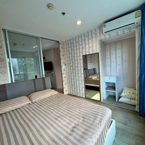 ให้เช่า คอนโดลุมพินี นครอินทร์-ริเวอร์วิว ตึกA ชั้น8 เฟอร์ครบ พร้อมเข้าอยู่