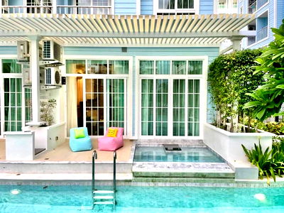 ขายคอนโด : Grand Florida Beachfront Condo Unit for sale in Na Jomtien