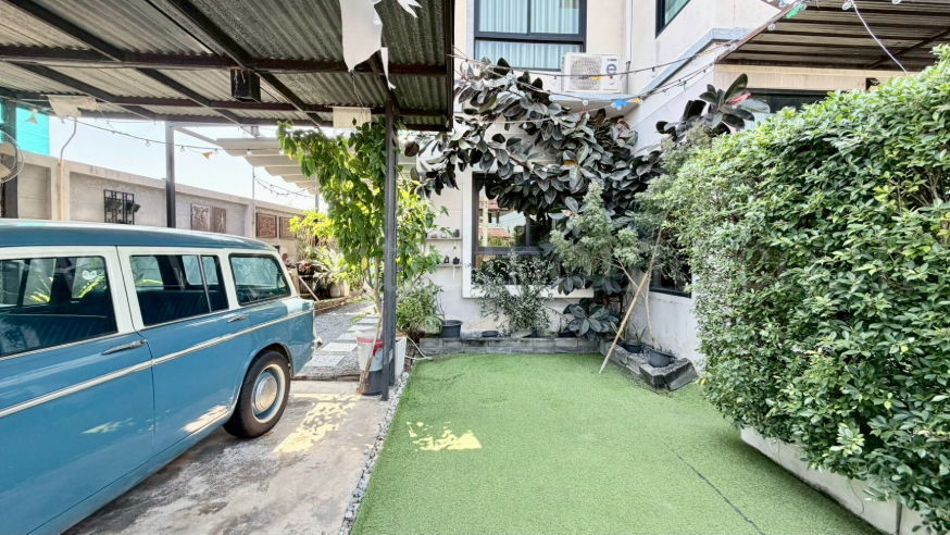 รูป ทาวน์โฮม เด่นชัย คลองกันยา บางพลี หลังริม พื้นที่กว้าง ตกแต่งสไตล์ลอฟท์ - รูปที่ 3/19