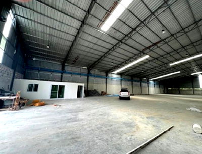 เช่าโรงงาน บิ๊กซี ราชพฤกษ์ : ให้เช่าโกดังพร้อมสำนักงาน / ขนาดใหญ่ / พื้นที่ 1450 ตารางเมตร ถนนนครอินทร์ บางกรวย ใกล้โลตัส นครอินทร์ รถเทรลเลอร์เข้าออกได้