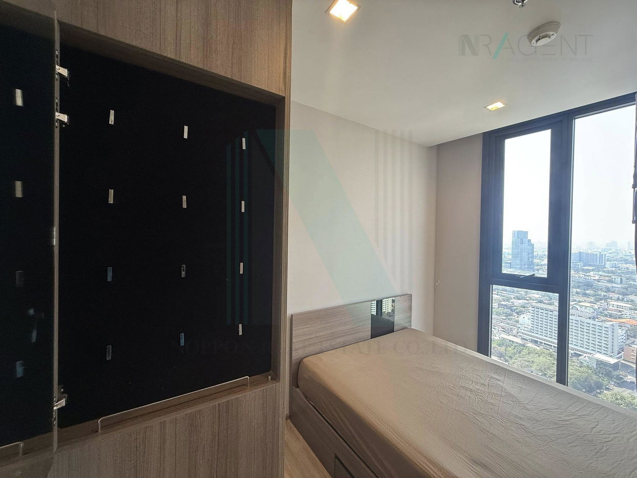 picture ðĐ For Rent Condo THE LINE PHAHON - PRADIPAT Building 1, Floor 38,1 bed room, Room size 26.00 sqm - 3/8