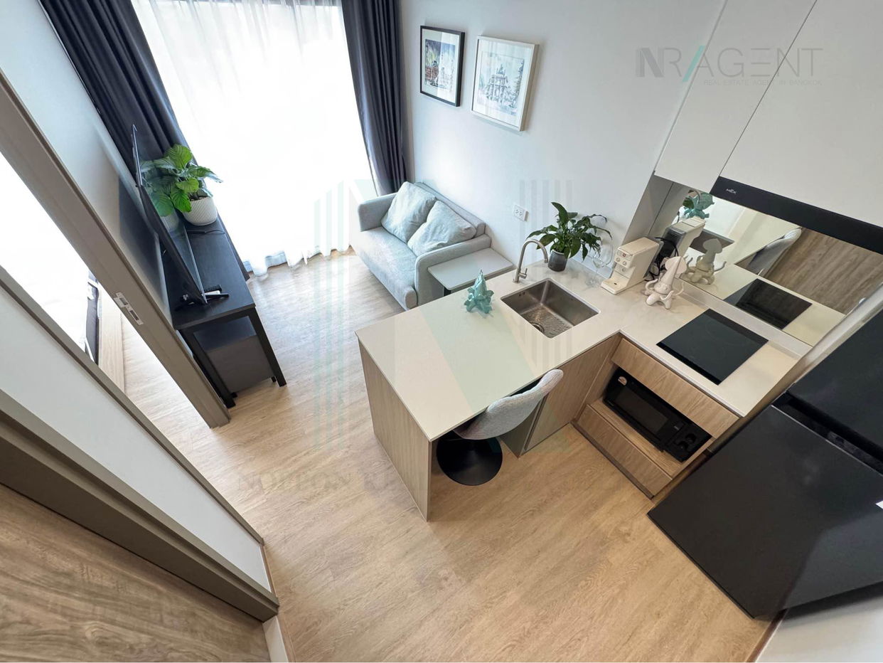 รูป ให้เช่าคอนโด โนเบิล ครีเอท อาคาร 1 ชั้น 3 1 ห้องนอน ขนาด 25 ตรม ใกล้ The Crystal เอกมัย-รามอินทรา - รูปที่ 6/8