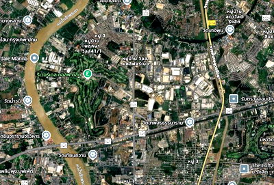 ที่ดิน ม.รังสิต : ขายที่ดินถนนติวานนท์ ใกล้นิคมบางกะดี แปลงใหญ่ 23 ไร่