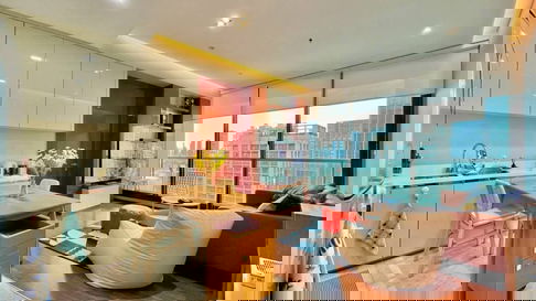 ให้เช่าคอนโด ดิ แอดเดรส สุขุมวิท 28 อาคาร 1 ชั้น 25 2 ห้องนอน ขนาด 68 ตรม ใกล้ เอ็มโพเรี่ยม