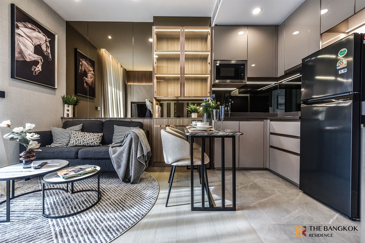 รูป The Extro Phayathai-Rangnam ⭐ ห้องแต่งสวย Built-in Modern น่าอยู่ 💖 ใกล้ BTS อนุสาวรีย์ชัยสมรภูมิ - รูปที่ 3/10