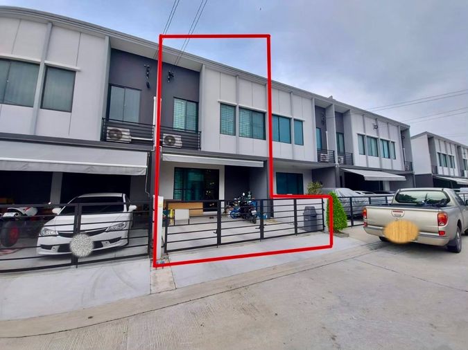 3-bed townhouse for sale, 110 sqm, 20 sq wah, Pleno Ramintra
