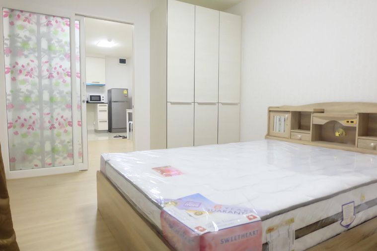 ขายห้อง 1 นอน ขนาด 32 ตร.ม ชั้น 30 ตึกC เฟอร์ครบ  เอ็มโซไซตี้คอนโดเมืองทองธานี ราคาขาย  1,300,000 บาท