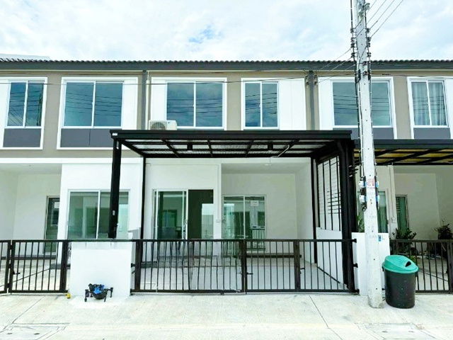 รูป บิ๊กซี คลองสาม 1.9 กม.ให้เช่าทาวน์โฮมบ้านพฤกษา คลองสาม 2 ชั้น เปิดซิง! ตลาดไท 3.2 กม. 16 ตร.วา.130 ตร.ม. 3 นอน 2 น้ำ เฟอร์ฯ - รูปที่ 1/8