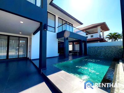 บ้านเดี่ยว พัทยา : บ้านเดี่ยว เอกมงคล เฮ้าส์ 1 หลังนี้ได้รับการรีโนเวทใหม่ทั้งหลังในสไตล์โมเดิร์น