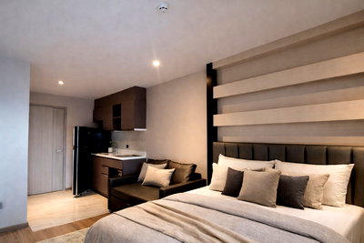 Condos for rent Soi Thonglor (Sukhumvit 55) : 🍀🍀🍀 BEST DEAL🔥 For Rent 📌 Rhythm Ekkamai 🌸 (Line: @rent2022) ✨ Ready to move in | Property Code: A00383