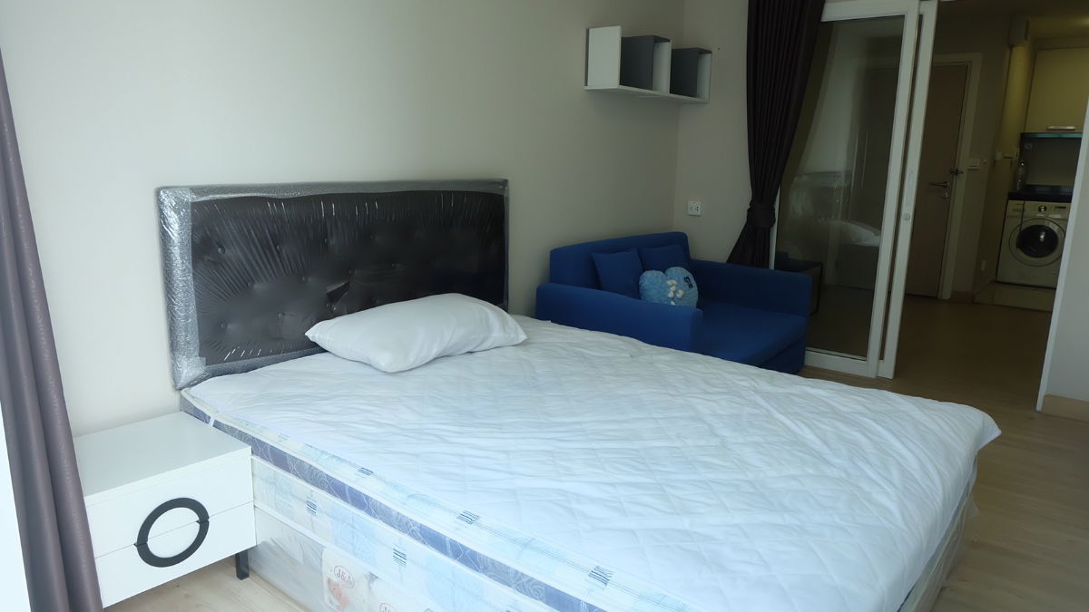 รูป ให้เช่าห้อง 1 นอน ขนาด 29 ตร.ม ชั้น 24 ตึกC เฟอร์ครบ เอ็มโซไซตี้คอนโดเมืองทองธานี ราคาเช่า 7,500/เดือน - รูปที่ 11/15