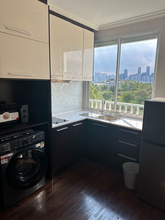 รูป J25214 Leticia Rama 9 (เลทีเซีย พระราม 9) เฟอร์นิเจอร์ครบใกล้โรงเรียนอินเตอร์เดินทางสะดวก ใกล้พระราม9 - รูปที่ 4/7