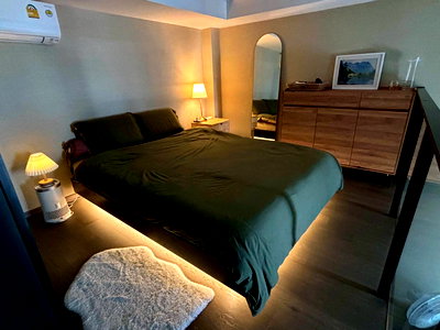 Condos for rent : Park Origin Chula Samyan【𝐑𝐄𝐍𝐓】🔥Urban style room, sharp design, looks expensive without needing many words🔥 Contact Line ID: @hacondo