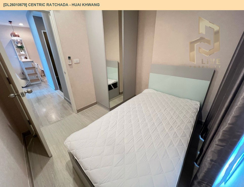 รูป DL26010679 ขายคอนโด เซ็นทริค รัชดา - ห้วยขวาง (Centric Ratchada - Huai Khwang ) ใกล้ MRT ห้วยขวาง พร้อมเข้าอยู่ โทรด่วน 0800343450 LineID @655ebbvc - รูปที่ 7/11
