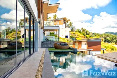 เช่าบ้านเดี่ยว เกาะสมุย สุราษฎร์ธานี : วิลล่าให้เช่า 2 ห้องนอน ในโครงการ สายธารา พีค 1094064