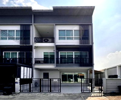 เช่าโฮมออฟฟิศ แจส กรีน วิลเลจ คู้บอน : ให้เช่า ทาวน์โฮม 3 ชั้น หมู่บ้านสัมมากร อเวนิว รามอินทรา วงแหวน ติดถนนคู้บอน ตกแต่งเป็นสำนักงาน พร้อมเฟอร์นิเจอร์สำนักงาน จดบริษัทได้