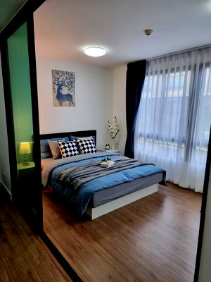 Condos for rent Thai Watsadu Salaya : M1357 Condo for rent, Icono Salaya 2, beautiful unit, fully furnished, with washing machine, special price.