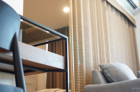 🎊 For Rent Condo NOBLE REVOLVE RATCHADA Building 1, Floor 23,1 bed room, Room size 29.00 sqm