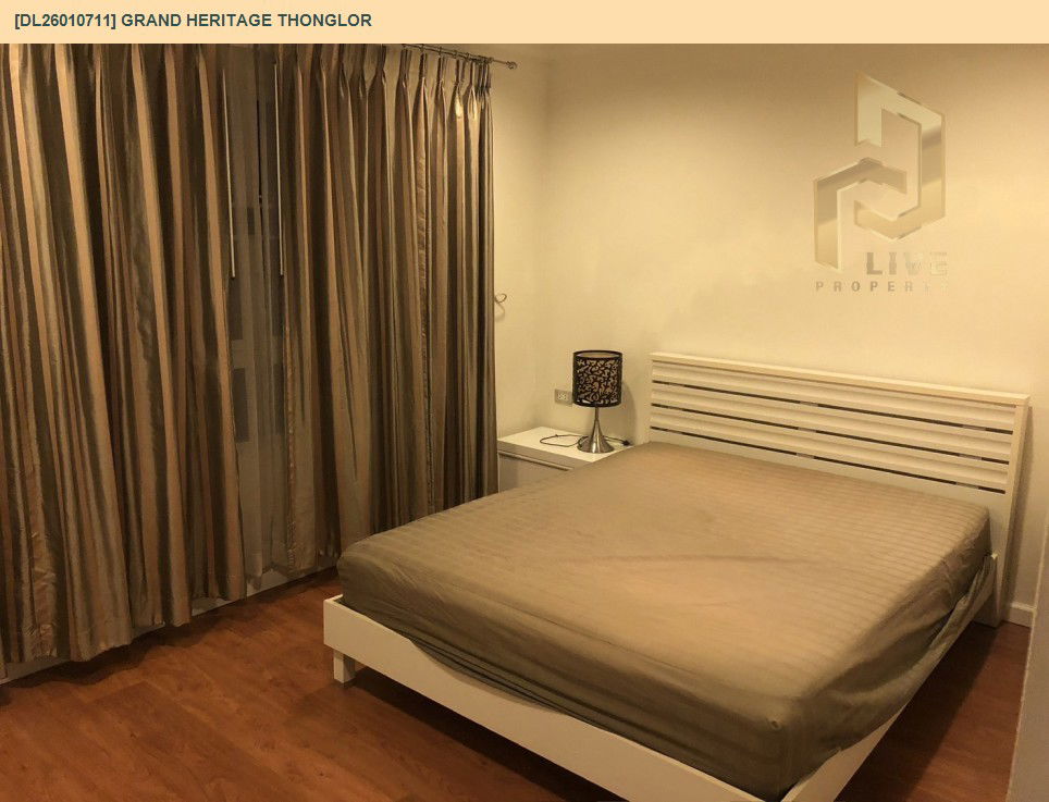 รูป DL26010711 ให้เช่าคอนโด แกรนด์ เฮอริเทจ ทองหล่อ (Grand Heritage Thonglor) ใกล้ - พร้อมเข้าอยู่ โทรด่วน 0653619502 LineID @897iyzll - รูปที่ 3/7