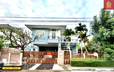 ขายบ้านเดี่ยว : เดอะ แพลนท์ บางนา บ้านเดี่ยวหลังมุมถนนเมน ติดสวน ทำเลดี น่าอยู่