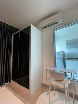 Cheapest in the project! âžïļ For rent ðĨ Aspire Ngamwongwan, beautiful room, fully furnished + washing machine ð