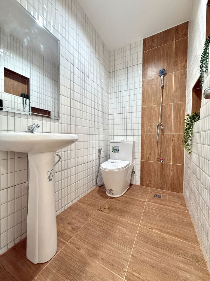 รูป ทาวน์เฮ้าส์ แต่งใหม่ หมู่บ้านสินทอง ถนนร่มเกล้า 28 ถนนเมน มีหน้าต่างครัวหลังบ้านโล่ง ทำเลดี คลองสามประเวศ ลาดกระบัง ราคาถูก - รูปที่ 17/31