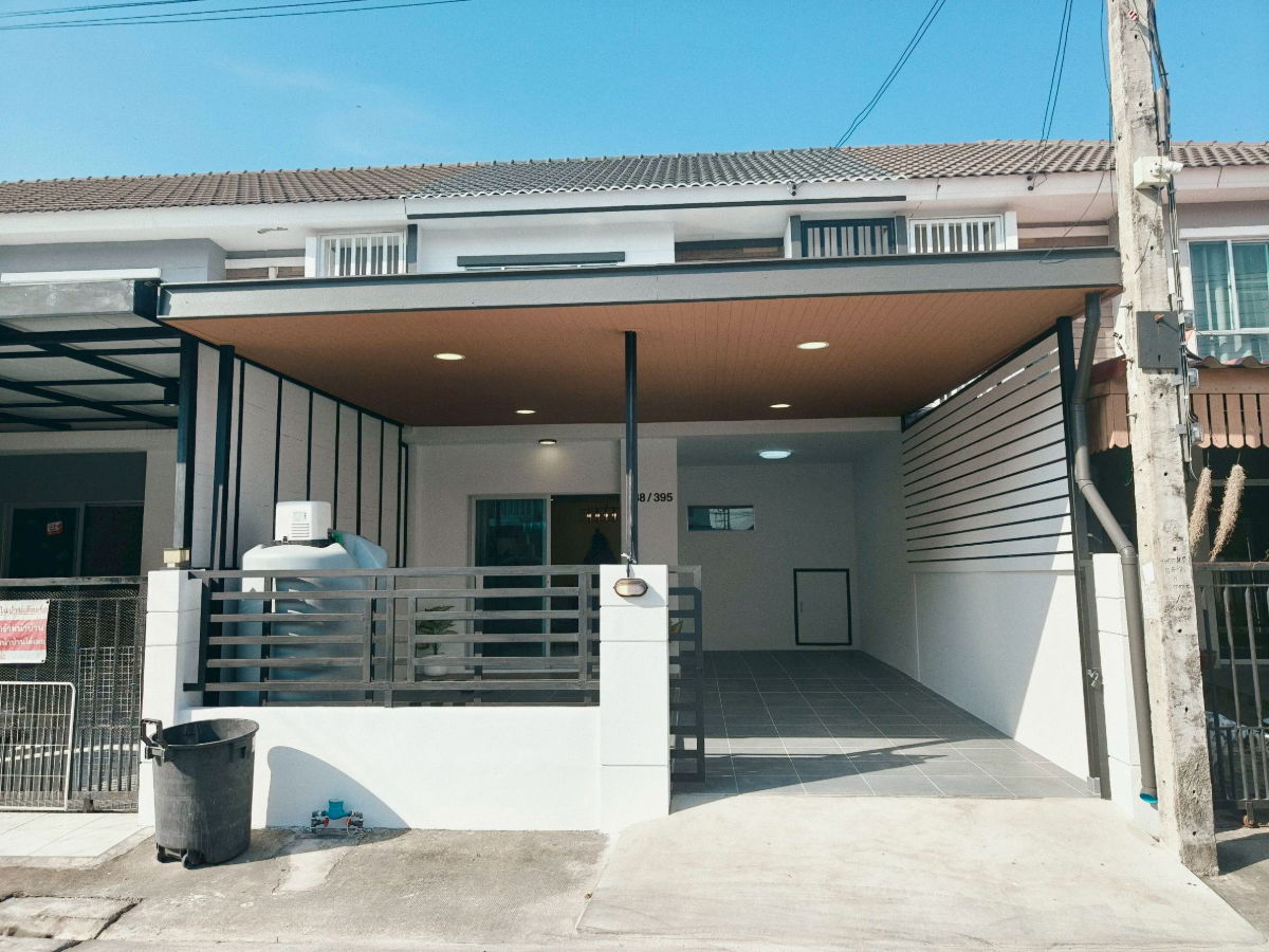 รูป ทาวน์เฮ้าส์ รามอินทรา พระยาสุเรนทร์ สุเหร่าคลองหนึ่ง พฤกษา55/1 มี4 ห้องนอน นัดชมบ้าน 085-318-6868 คุณวา - รูปที่ 2/21