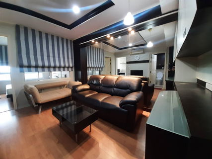 รูปภาพ #ให้เช่าคอนโด ลุมพินี วิลล์ ศูนย์วัฒนธรรม ใกล้ MRT ห้วยขวาง - 1 ห้องนอน 1 ห้องน้ำ 1 ห้องครัว เฟอร์นิเจอร์ครบ ค่าเช่า 12,000 บาท