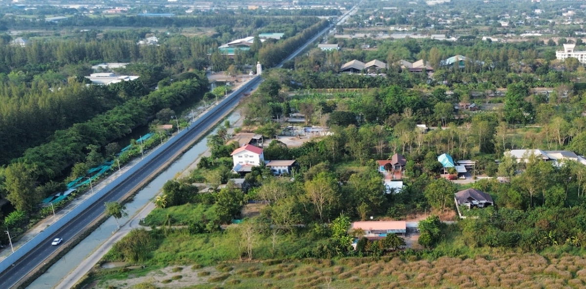 รูป ขายที่ดินถมแล้ว 104 ตร.ว. ใกล้ตลาดไท ต.คลองสาม อ.คลองหลวง จ.ปทุมธานี - รูปที่ 8/11