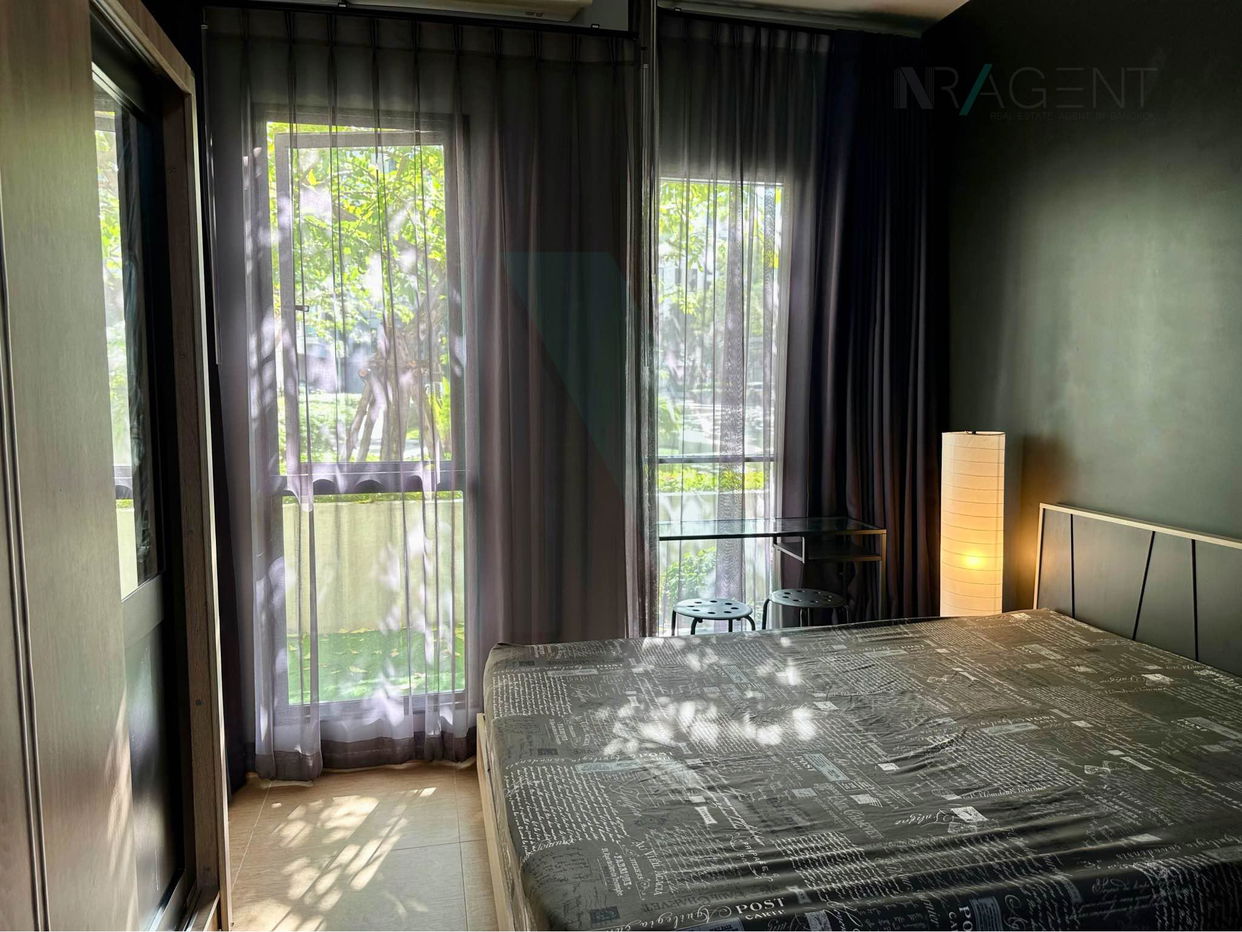 รูป 🚩 ให้เช่าคอนโด ยูนิโอ สุขุมวิท 72 อาคาร B ชั้น 1 1 ห้องนอน ขนาด 36 ตรม ใกล้ BTS แบริ่ง - รูปที่ 1/8