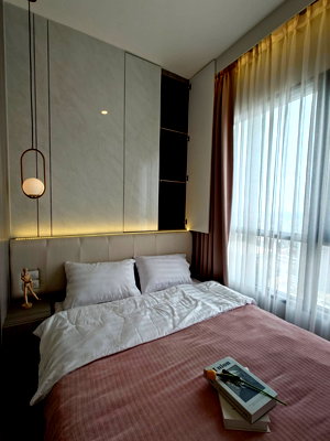 คอนโดให้เช่า : KnightBridge Prime อ่อนนุช ชั้น 36 ขนาด 32 ตร.ม. ห้องมุม