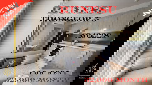 ððð Exclusive Unit for Rent ðđðđ ð Runesu Thonglor 5 ðļ (Line: @rent2022) âĻ Ready to move in | Property Code: A04228
