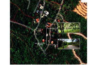 ที่ดิน เกาะสมุย สุราษฎร์ธานี : [920121056-80] Beautiful Seaview Land Plot in Bang Por, Koh Samui