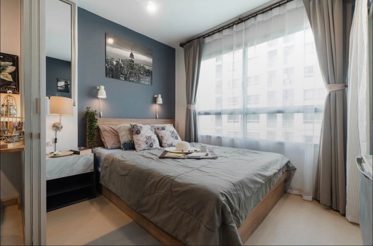 รูป ขายด่วน 📍 Lumpini Ville On Nut 46 📍 เฟอร์นิเจอร์ และ เครื่องใช้ไฟฟ้าครบ ใกล้ MRT ศรีนุช - รูปที่ 2/11