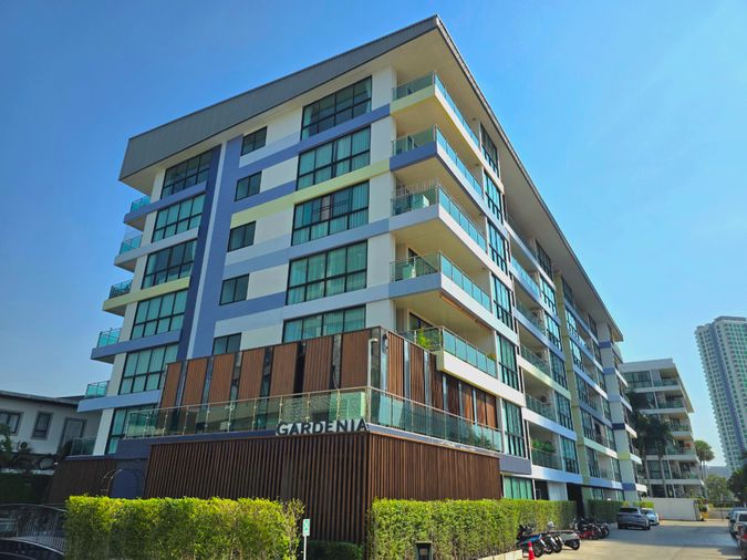ให้เช่าคอนโด 2 ห้องนอน Gardenia Pattaya สัมผัสความหรูหราใจกลางพัทยา ห้องขนาด 141 ตร.ม. ตกแต่งบิวท์อินครบชุด
