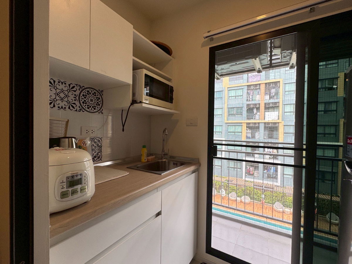 รูป ✨ ขายคอนโด I Condo Green Space สุขุมวิท 77 บรรยากาศร่มรื่น ใกล้ Robinson ลาดกระบัง 🌿 คอนโดทำเลดี ใกล้แหล่งไลฟ์สไตล์ เดินทางสะดวกใกล้สุวรรณภูมิ - รูปที่ 13/14