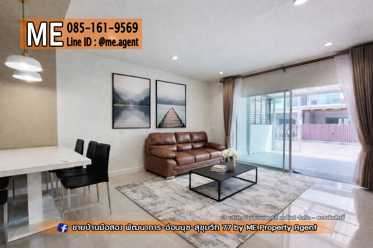 picture New House For Rent, Villette Lite Pattanakarn 38, 3 Bedrooms, Ready to move in, near Pattanakarn - On Nut - Srinakarin, call 064-954-9619 (RTG35-19) - 13/20