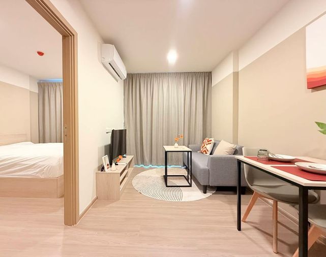 DCondo Sense ชั้น8 ตึกB ------------ห้องใหม่ + ตกแต่งสวย------------Tel 097-049-5874 (Line: @choncondo มี@ด้วย)